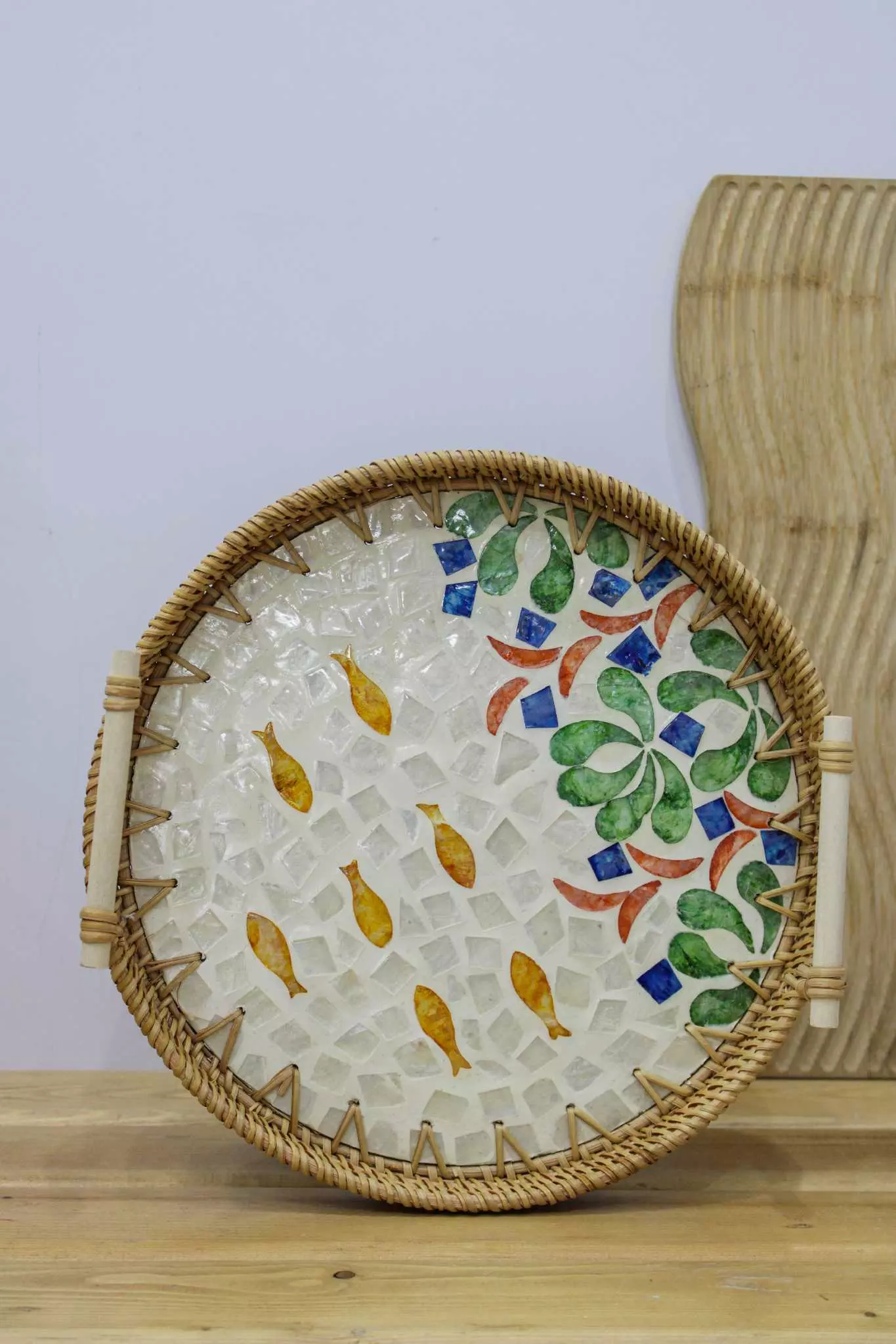 سینی مراکشی دسته دار  بزرگ